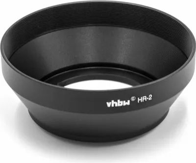 Produktbild von vhbw Gegenlichtblende für Objektiv, Rund, 8,5 cm, schwarz