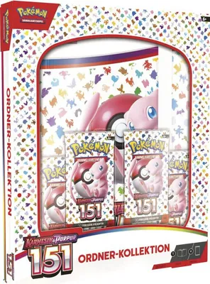 Immagine prodotto di Pokémon 151 Raccoglitore da collezione KP3.5 DE