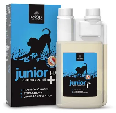Image de POKUSA BreedingLine ChondroLine + HA Junior - compléments alimentaires pour chiens - 500 ml