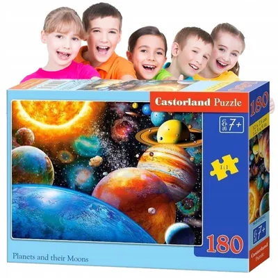 Produktbild von AAO Puzzle Planeten Edukacyjne 180 Elemente für Kinder