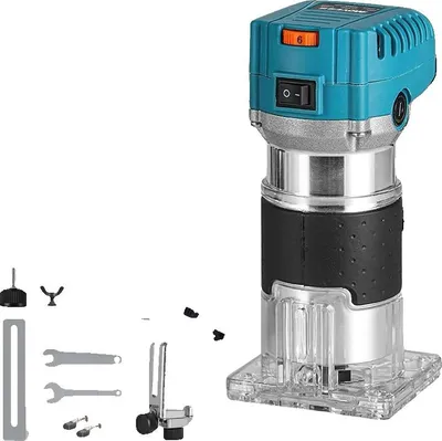 Immagine prodotto di Fresatrice elettrica per legno, velocità regolabile, utensile da taglio versatile, standard