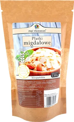 Produktbild von FÜNF TRANSFORMATIONEN Glutenfreie Mandelflocken 150g