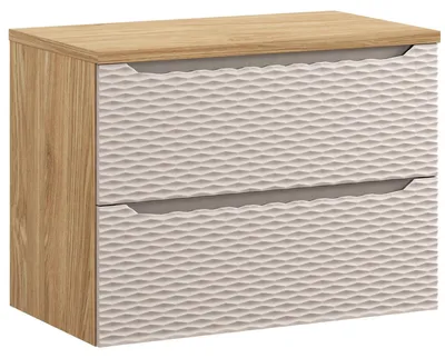Immagine prodotto di Badplaats Mobile Sottolavabo Ocean 80 cm – Beige e Rovere
