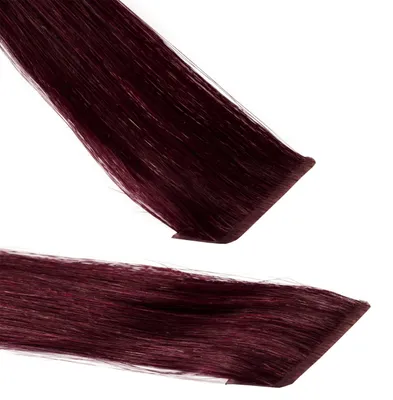 Obrázok produktu pre Invisible Tape Extensions Premium pravý vlas #55/66 svetlo hnedý intenzívny fialový intenzívny