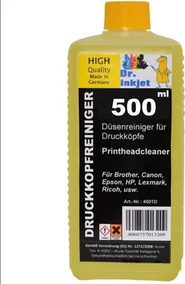 Produktbild von DTF Druckkopfreiniger - Sublimationsdruckkopfreiniger - Alle Marken -500ml