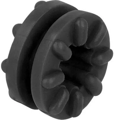 Obrázok produktu pre DeLOCK 60191, Priechodka, Termoplastický elastomér (TPE), Čierna, 10 kusov, 9,6 mm