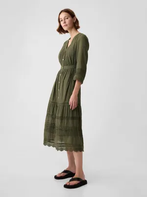 Produktbild von GAP Midikleid aus Spitze 880359-00__XXS
