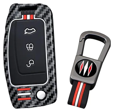 Immagine prodotto di Custodia per chiavi per auto Ford, con portachiavi