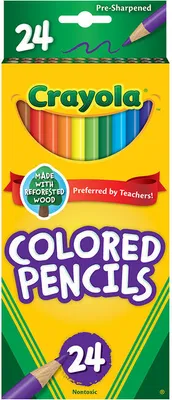 Image de Crayola 3624G colour pencil Multicolour 12 pc(s)