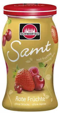 Immagine prodotto di Schwartau velvet frutti rossi crema spalmabile alla frutta 270g