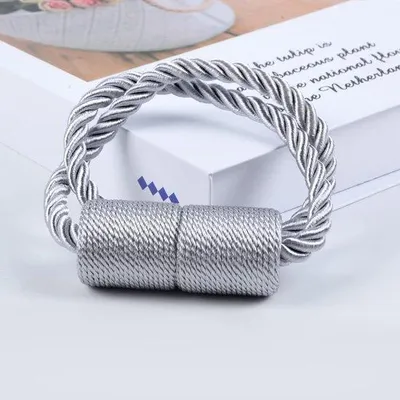 Produktbild von Gordijnhalter Set aus Stahl für 4 Teile