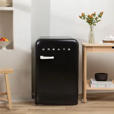 Produktbild von FRIDGE RETRO 107L - Kühlschrank im Retro-Stil