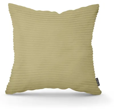 Immagine prodotto di Cuscino decorativo in velluto verde oliva, 45 x 45 cm