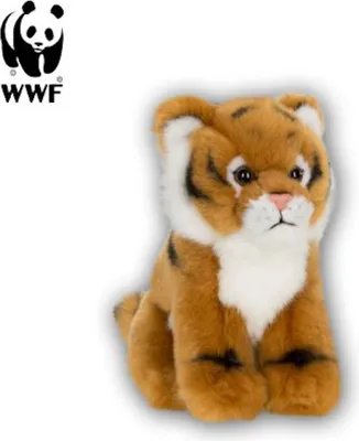 Obrázok produktu pre WWF plyšová hračka mláďa tigra (15 cm) realistická plyšová hračka veľká mačka