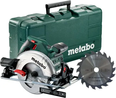 Zdjęcie produktu dla Metabo KS 55 SET, Czarny, Zielony, Czerwony, Stal nierdzewna, 16 cm, 5600, 4400, 5,5 cm, 2 cm, 3,9 cm