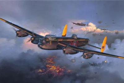 Produktbild von Revell Avro Lancaster Mk.I/III, Starrflügelflugzeug-Modell, Montagesatz, 1:72, Avro Lancaster Mk.I/II, Kunststoff, Second World War