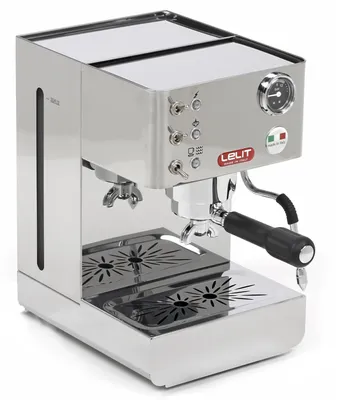 Zdjęcie produktu dla Lelit Anna PL41LEM, Ekspres do espresso, 2,7 l, Podstawka pod kawę, Kawa mielona, 1000 W, Stal nierdzewna
