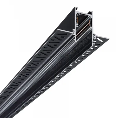 Immagine prodotto di Binario magnetico da incasso nero 1 m Nowodvorski LVM TRACK