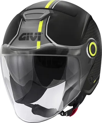Obrázek produktu pro Jet Helma GIVI 12.5 Graphic Touch Matt Black Yellow velikost XL