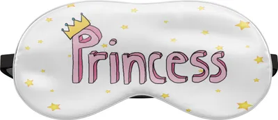 Produktbild von Schlafmaske Reise Relax Augen Abdeckung Bett Emoji Nickerchen Augenbinde Seine Rosa Prinzessin Princess