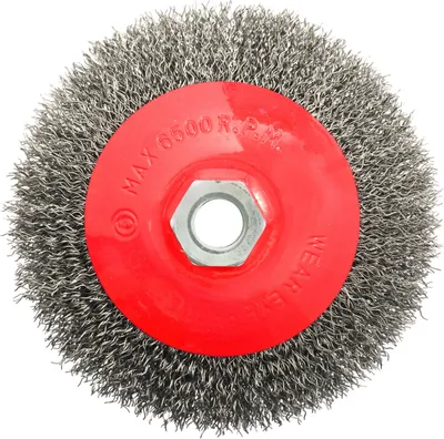 Obrázek produktu pro Drátěný kartáč Ø 115 mm M14 Ocelový drátěný kartáč G00598