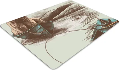 Produktbild von Stuhlunterlage Bürostuhlunterlage 120 cm x 90 cm Bodenmatte Bürostuhlunterlage - In einem Boot tragen