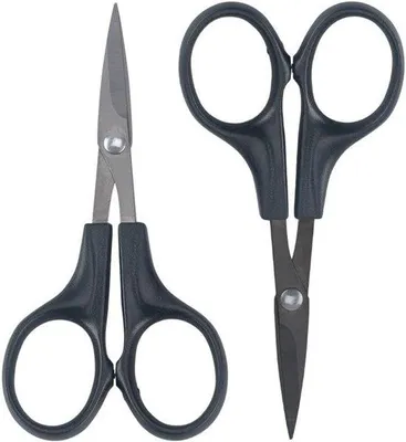 Produktbild von Professionelle Silhouettenschneider Edelstahl mit Titanbeschichtung - 10 cm Schneidwerkzeuge für Handwerk und Büro