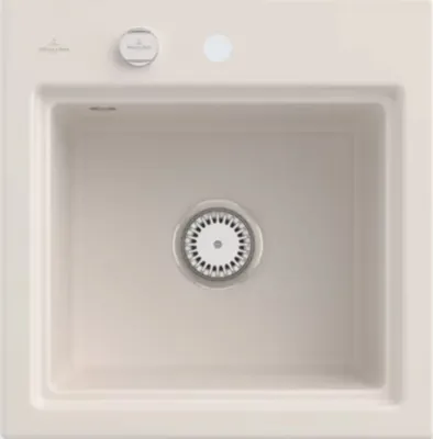 Produktbild von Villeroy & Boch Keramikspüle 335A02KR, Subway Style 50 S Einbauspüle - inkl.