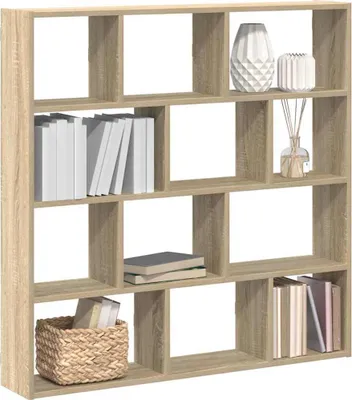 Immagine prodotto di Maison Exclusive - Scaffale a cubi 12 scomparti Rovere Sonoma Materiale ligneo