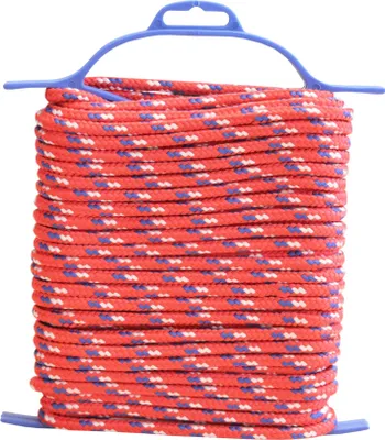 Produktbild von Universalseil Ø 6 mm x 20 lfm, rot, auf Haspel