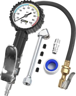Productafbeelding van Draagbare Auto Compressor met LCD Scherm - 12V Bandenluchtcompressor met Automatische Uitschakeling