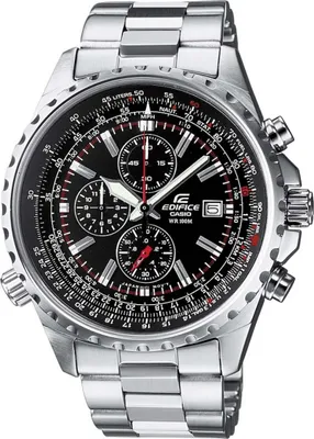 Produktbild von Casio Edifice EF-527D-1AVEF Herrenuhr Edelstahl massiv