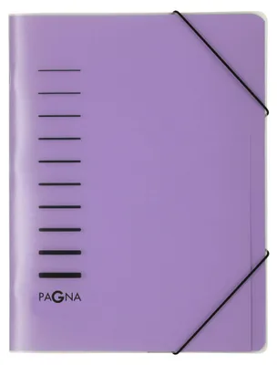 Produktbild von PAGNA 40056-10 Ordnungsmappe 6 Fächer aubergine