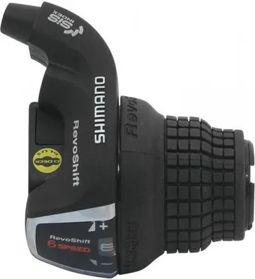 Immagine prodotto di Shimano Tourney RevoShift SL-RS35 Set twist shifter bicicletta asta del cambio 3 6 7 velocità cavo cambio destro o sinistro