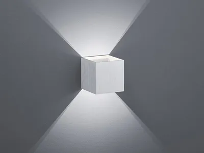 Produktbild von Trio Leuchten LED Wandleuchte Louis 4,3W warmweiß Aluminium gebürstet Aluminium