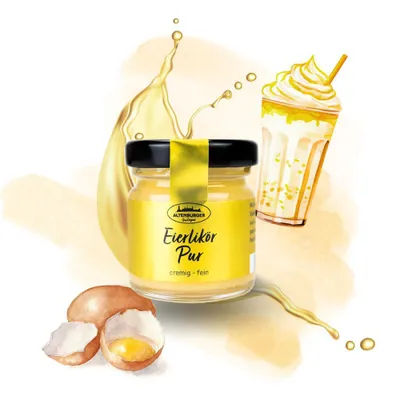 Produktbild von Mini Glas Eierlikör Pur, 30 ml