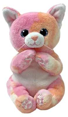 Produktbild von TY Lillibelle Cat Beanie Bellie Regular 6 Inches | Beanie Baby Soft Plush Toy |