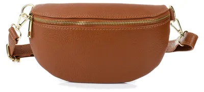 Image de Sac banane pour femme en cuir italien