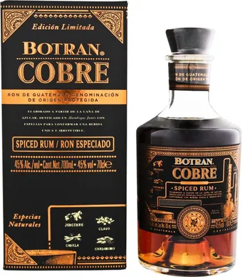Produktbild von Botran Ron COBRE Spirit Drink Edición Especial 45% Vol. 0,7l in Geschenkbox