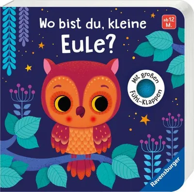 Produktbild von Ravensburger Pappbilderbuch Wo bist du, kleine Eule? 43989