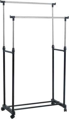 Kleiderständer Wäscheständer Garderobenständer 80 cm Breite Rollenständer mobil