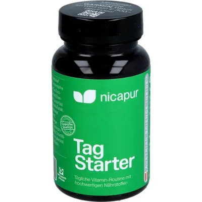 Imagen del producto de Nicapur Tagstarter, cápsulas, 60 unidades