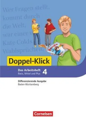 Produktbild von Doppel-Klick  Band 4: 8. Schuljahr - Differenzierende Ausgabe Baden-Württemberg - Arbeitsheft mit Lösungen