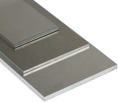 Produktbild von Aluminiumplatte, Stärke 25mm (2,5cm), BxL 250x250mm (25x25cm), individueller Zuschnitt