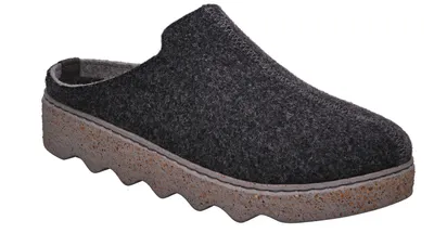 Image de Rohde Foggia-D Sabots Chaussure d'intérieur pour femmes, forme parfaite, semelle en liège, avec logo de la marque sur le côté