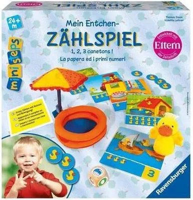 Produktbild von Ravensburger 04414 - Ministeps Mein Entchen-Zählspiel