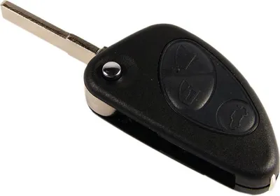 Produktbild von Alfa Romeo Schlüssel Rohling Schwarz 3-Tasten  147 156 GT GTV