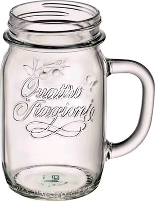 Produktbild von Quattro Stagioni Henkelglas 41,5cl;0,3l /-/ mit Dkl. - 12 Stück