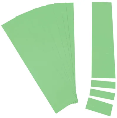 Produktbild von Einsteckkarten für 9,5mm Einsteckschiene 60x7,5mm VE=420 Stück lind