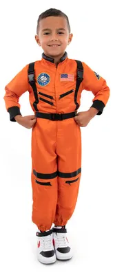 Immagine prodotto di Costume da astronauta Little Adventures per bambini 5-7 anni - Travestimento